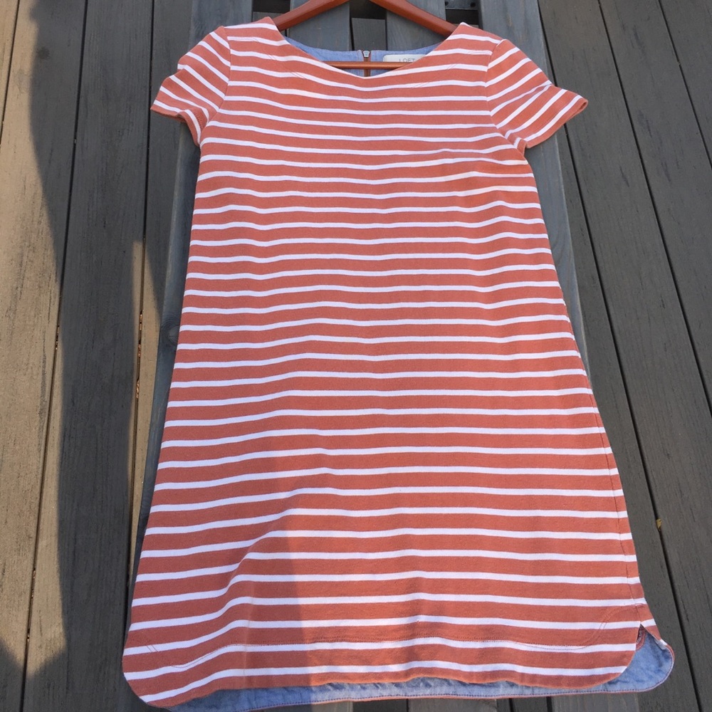 Loft Striped Dress